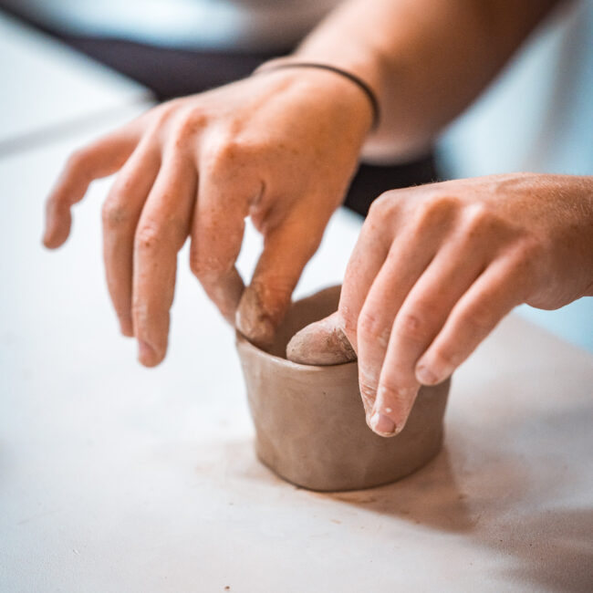 Clay Workshop Experience with Pot.tonic, Credits: Bernhard Schindler for Kunsthauscafe Graz