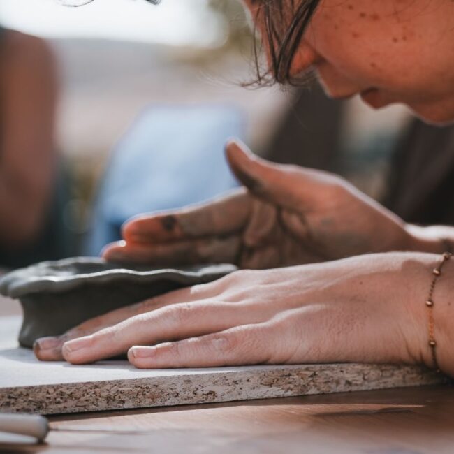 Clay Handbuilding Workshop with Antonia Hinterleitner | photo by Giannis Skarlatos