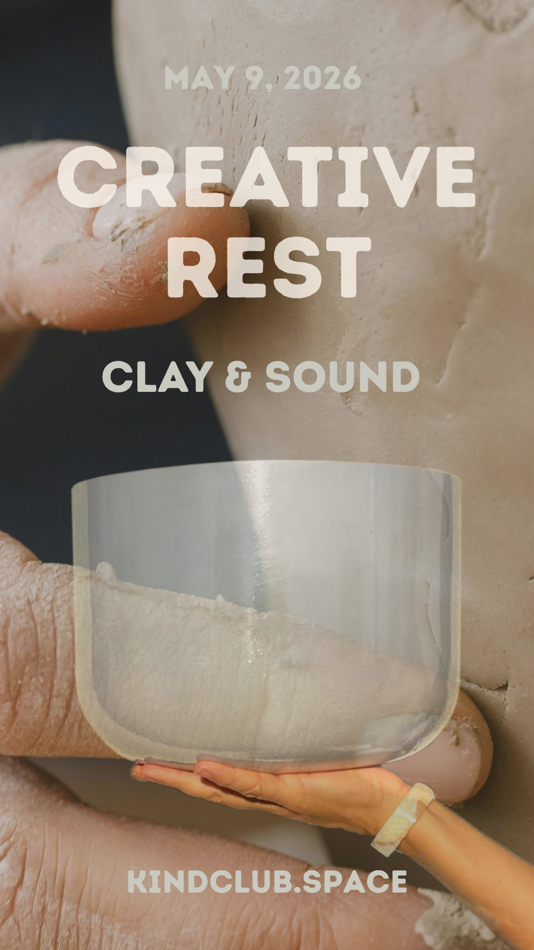 Creative Rest | Pottery Workshop and Crystal Bowl Sound Bath Vienna